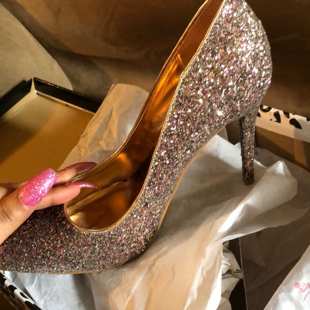 Sparkle heels